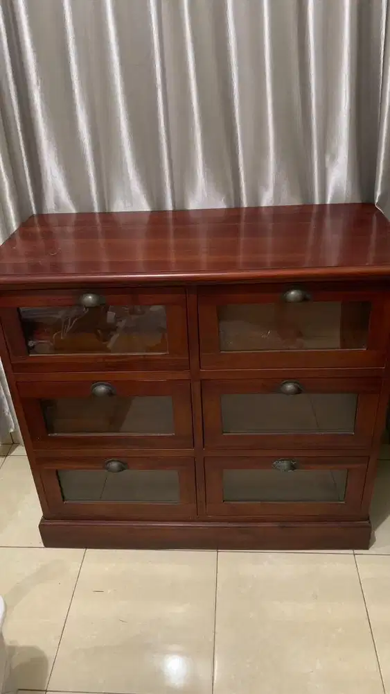 Buffet , lemari kayu , meja tv