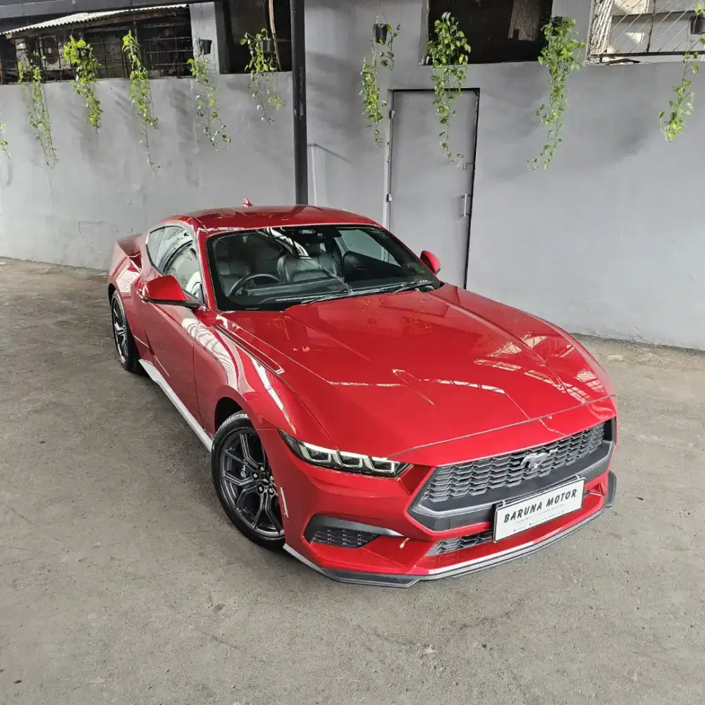 (RARE) FORD MUSTANG 2.3 FASTBACK ECOBOOST 2024 Facelift MERAH