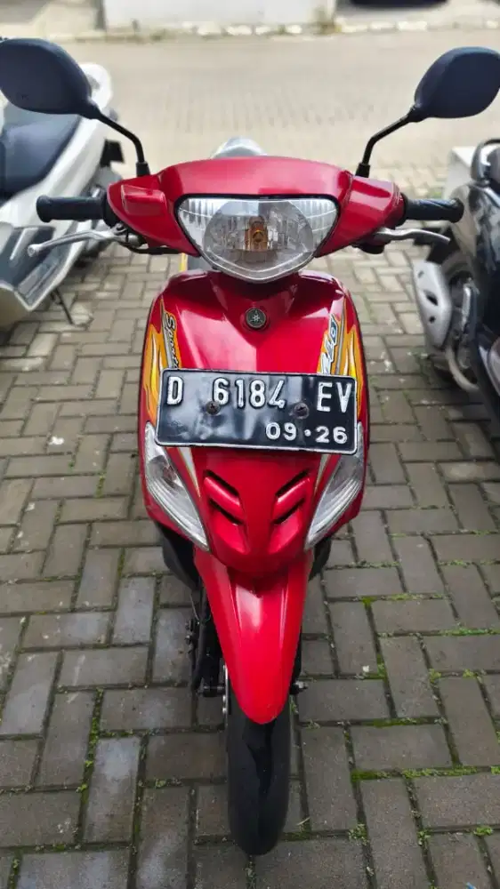 Mio sporty merah marun mulus