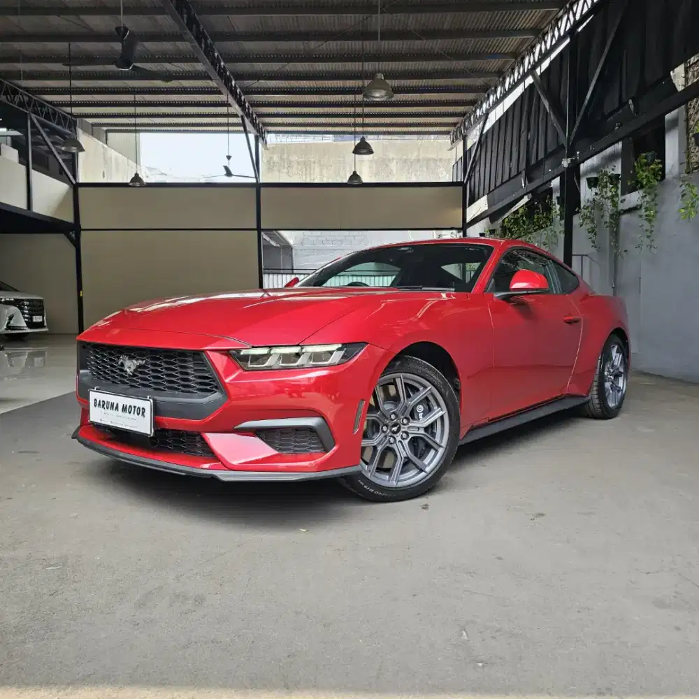 (ISTIMEWA) FORD MUSTANG 2.3 FASTBAVK ECOBOOST 2024 MERAH