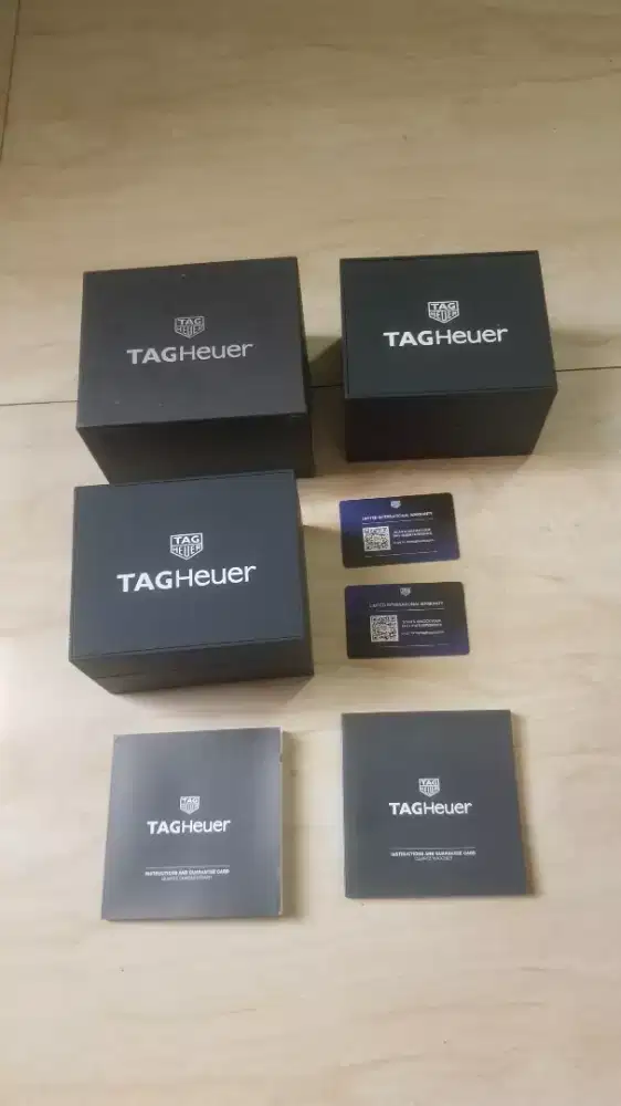 Box new tagheuer original tag heuer