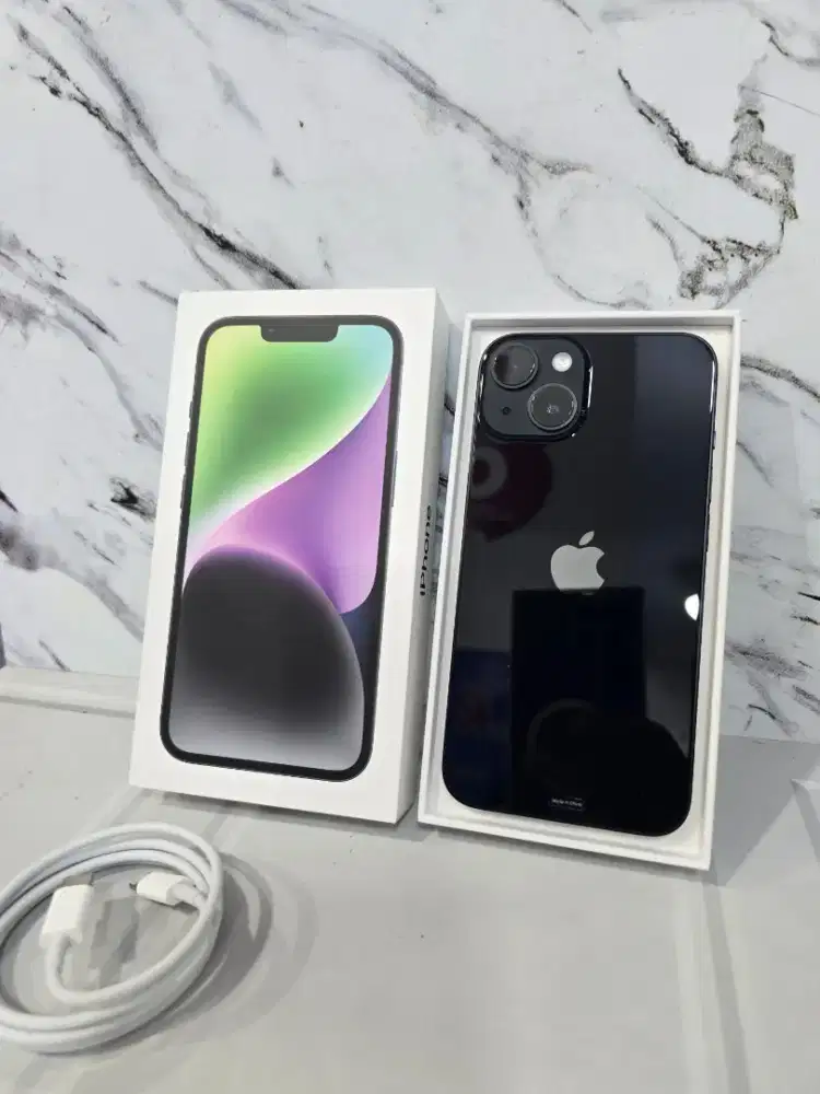 Iphone 14 128 GB like new garansi panjang ibox mulus fullset