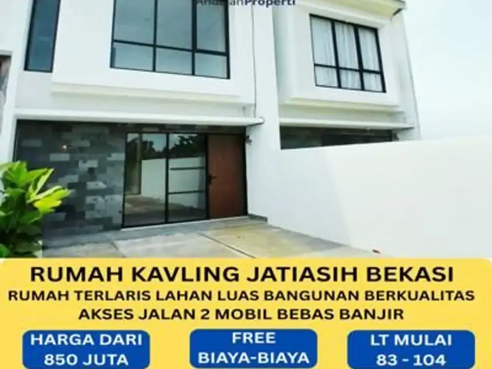 12 hunian berkualitas di stratregis harga dibawah pasaran di bekasi kota