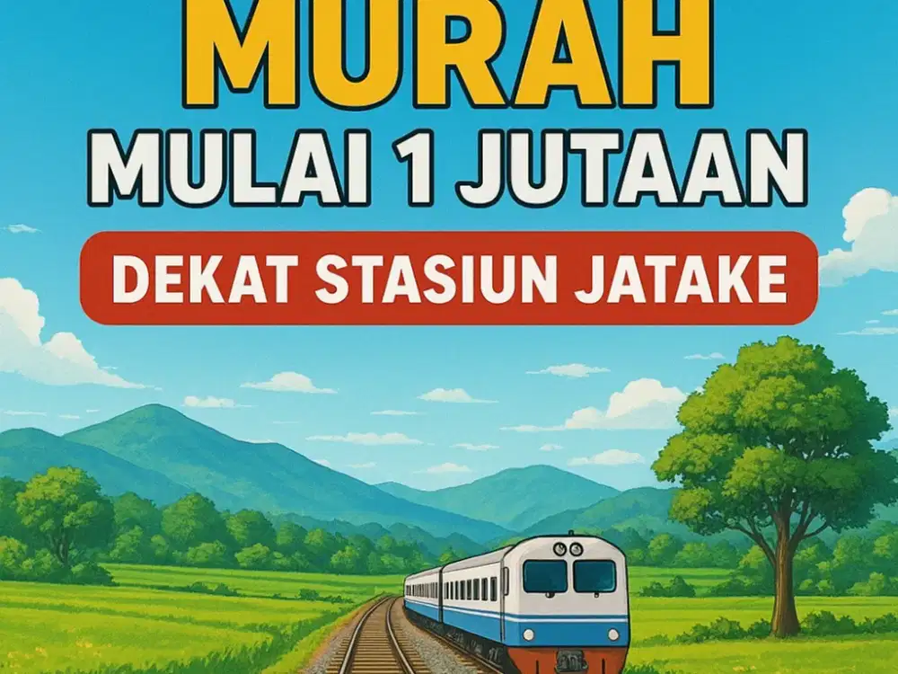 Dimulai 1 Jutaan Permeter Tanah SHM 10 Menit Stasiun Jatake Tangerang