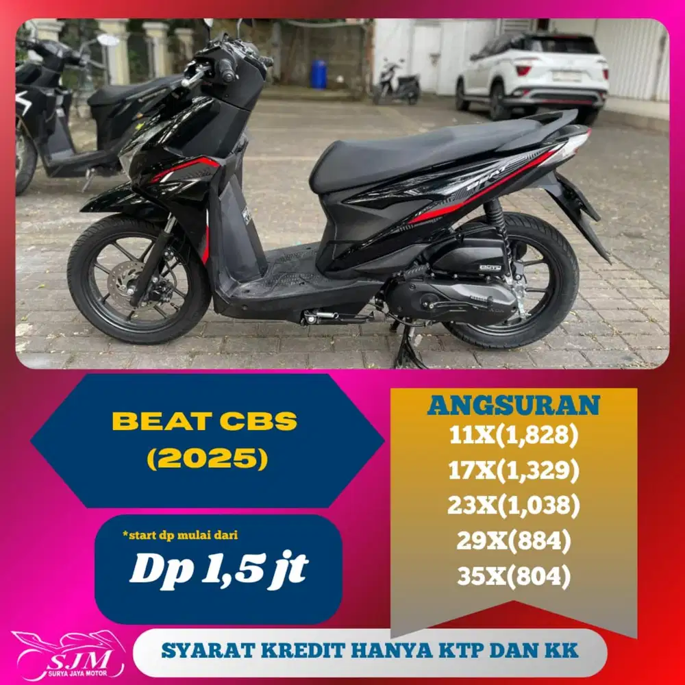 HONDA BEAT CBS 2025 MESIN HALUS