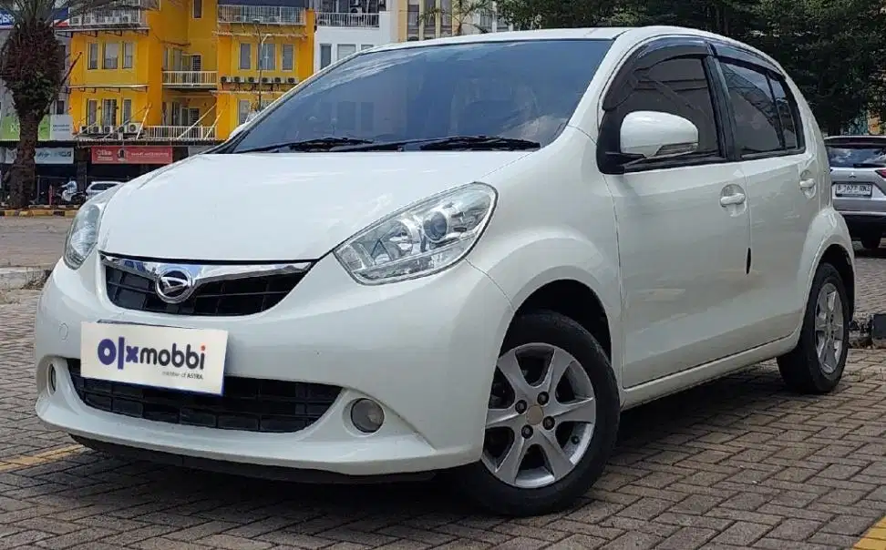 TDP 4,JT Daihatsu Sirion 1.3 D Bensin-MT Putih 2014