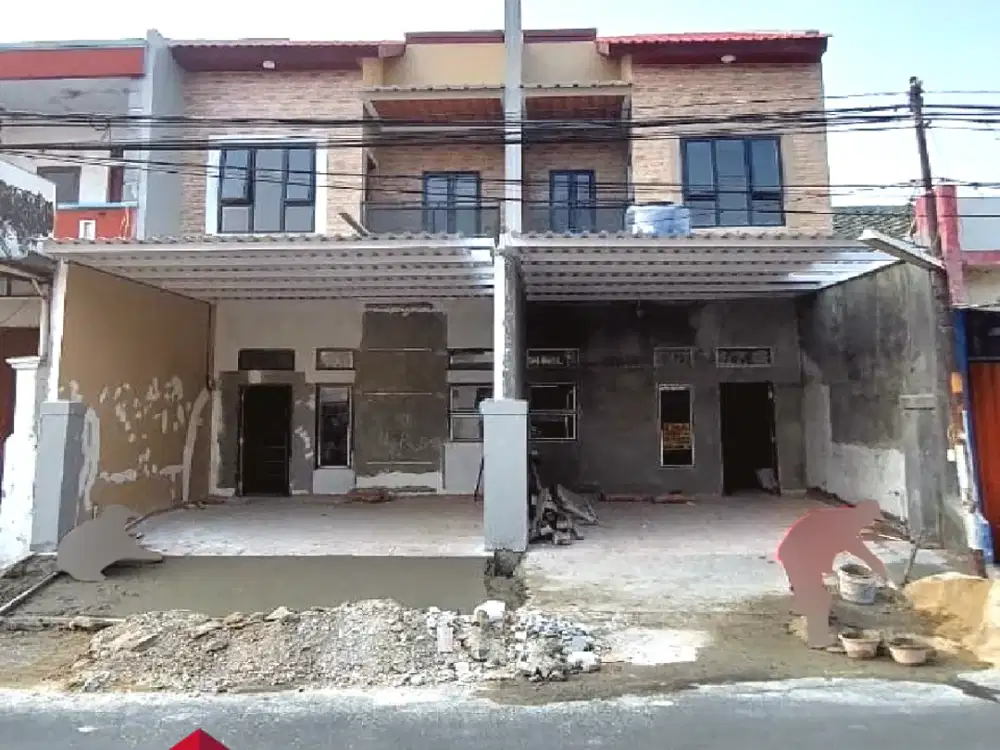 Jual Rumah Baru 2 Lantai Siap Huni Harapan Indah