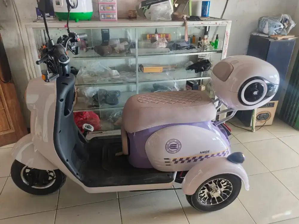 Sepeda listrik roda 3