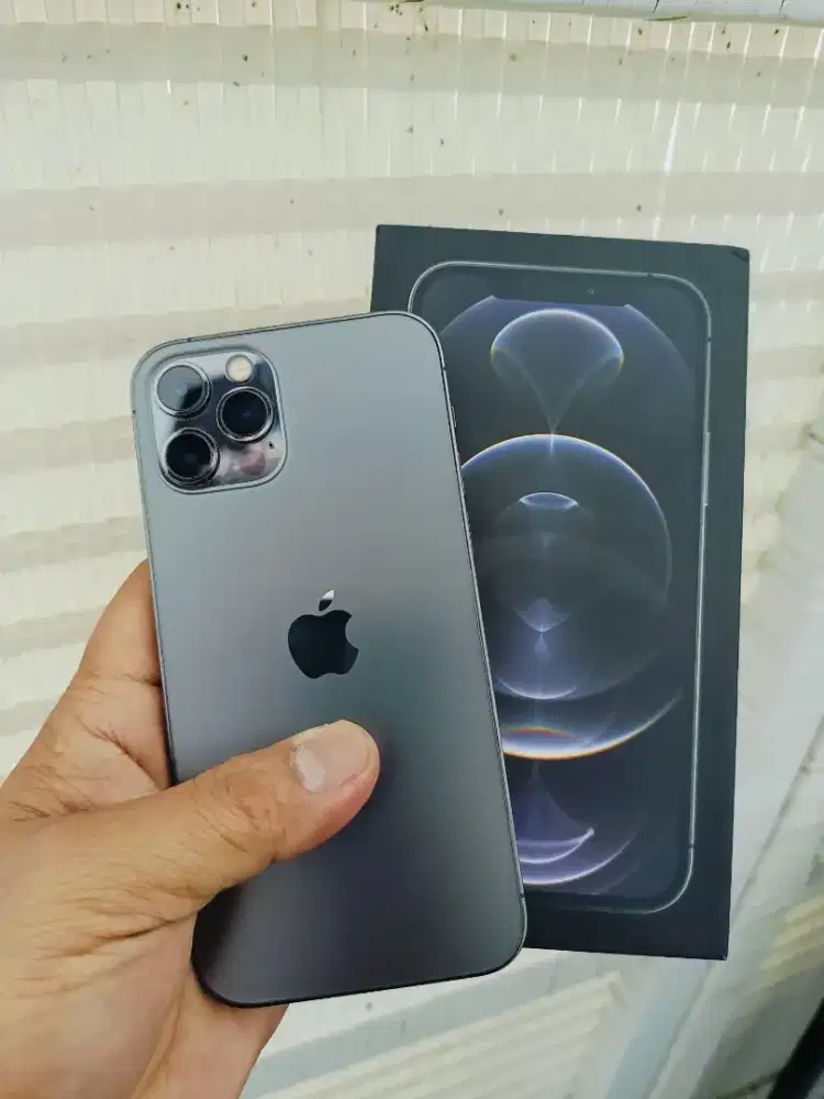 iPhone 12 pro 256 inter LLA ori mulus fullset