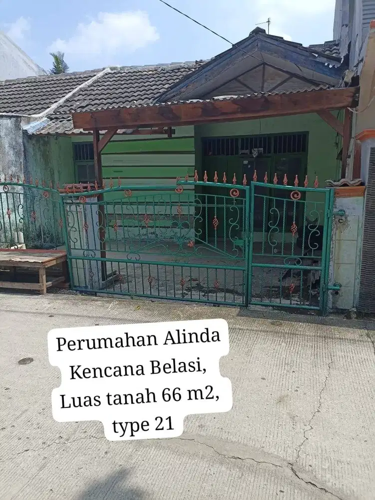 Di JUal Rumah Murah di Alinda Kencana bekasi(C1009)