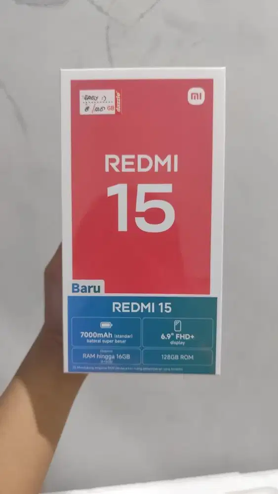 promo redmi 15 8/128