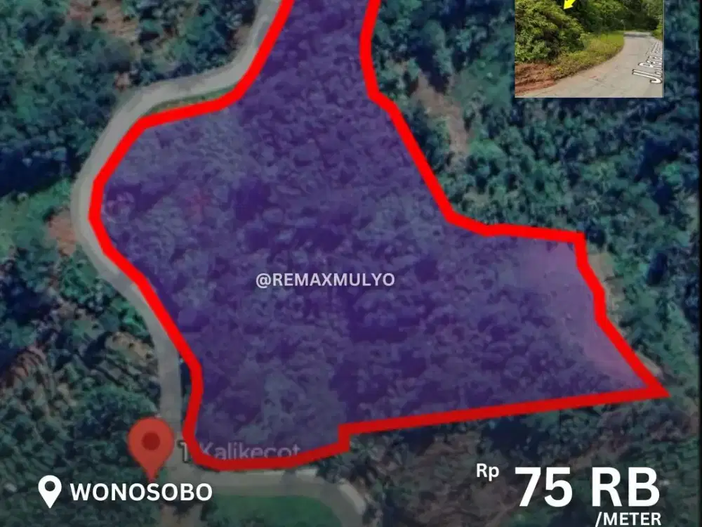 Dijual Tanah Murah Seluas 18.550 M2