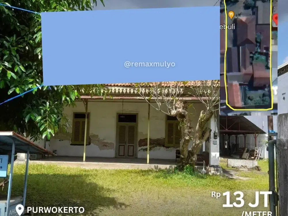 Dijual Rumah dan Tanah Dekat Pusat Perbelanjaan