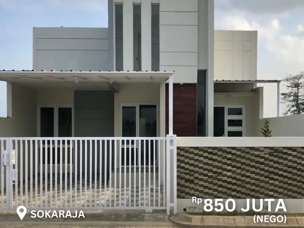 Dijual Rumah Bagus Dengan Konsep Modern Minimalist