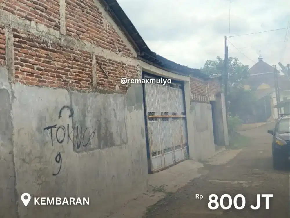 Dijual Rumah beserta Kolam Ikan Aktif Area Kembaran