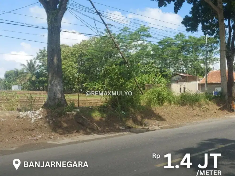 Dijual Tanah Seluas 3.600 Lokasi Strategis Area Banjarnegara