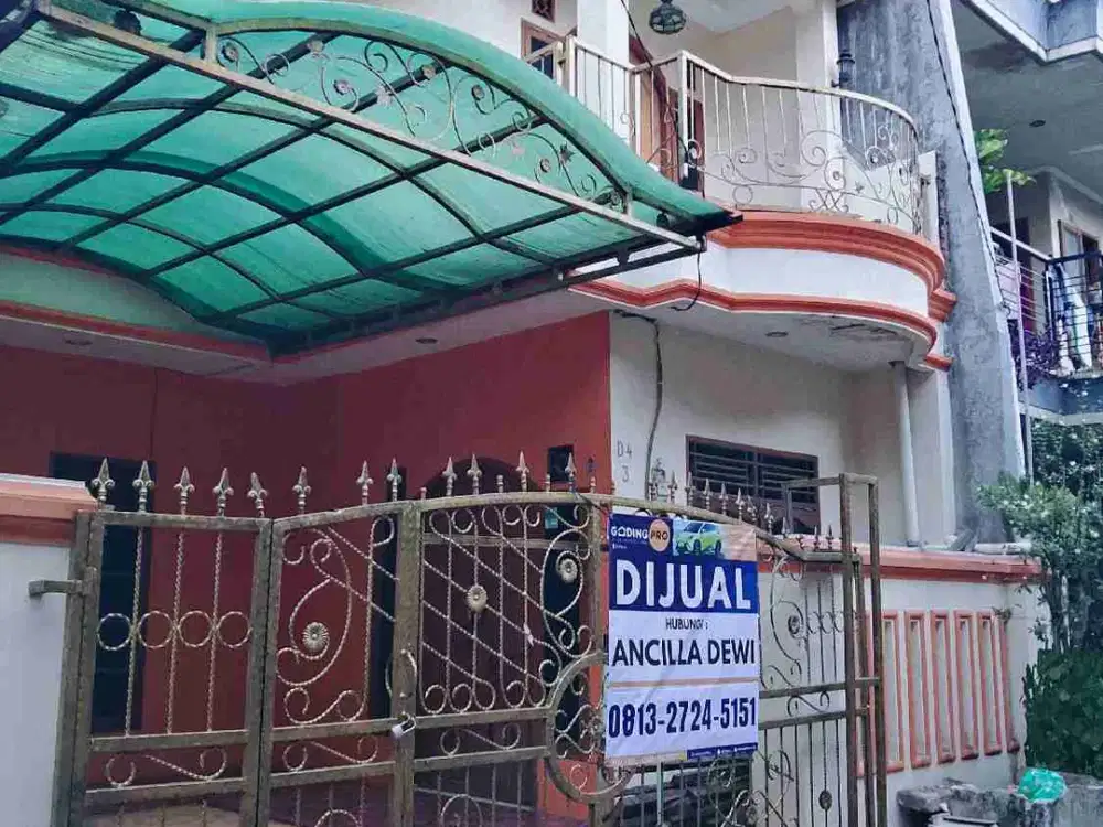 Dijual Rumah Siap Huni Bagus LT 77 mtr Tingkat/900 jt Pondok Permai Bekasi Timur