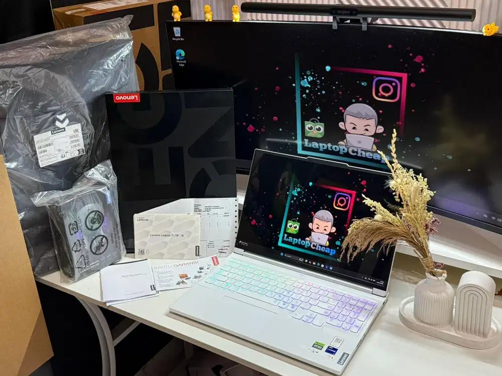 Lenovo Legion 7i 7 i9 19400HX RTX 4070 Likenew Garansi 2027 x Rog Pro
