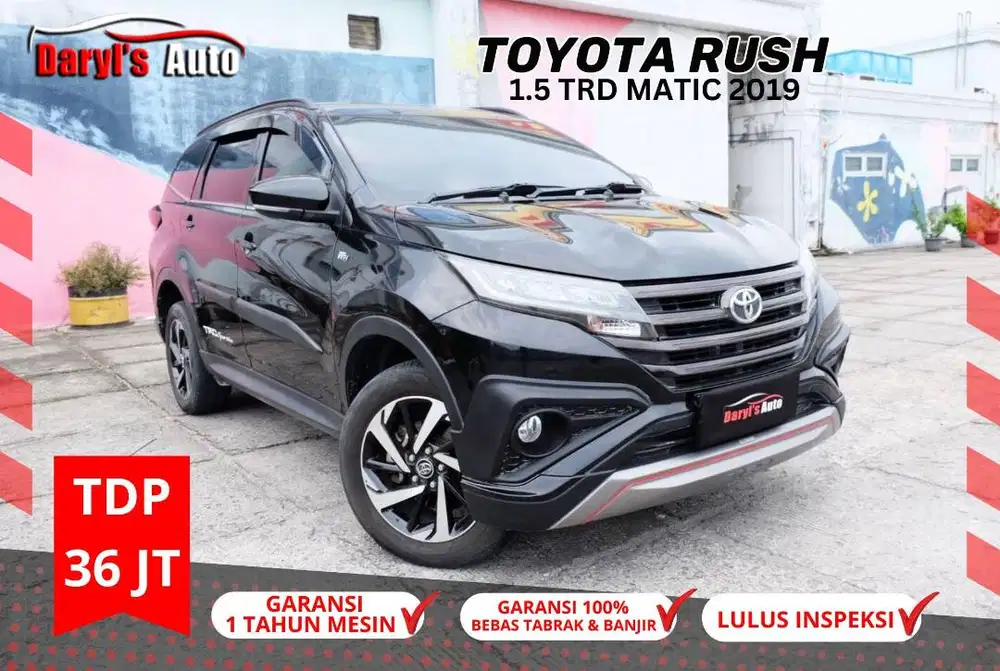 2019 Toyota Rush All New Rush 1.5 TRD AT Tdp 36jt