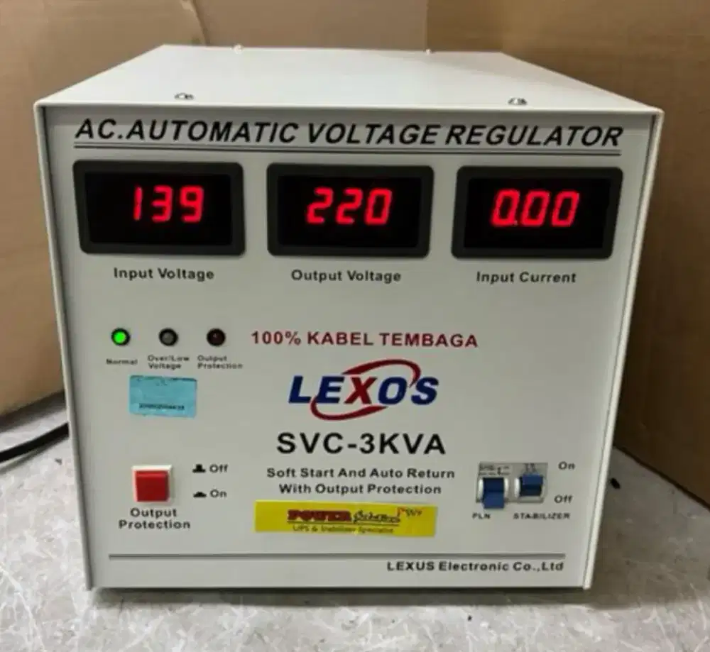 Stabilizer Lexos SVC 3 Kva
