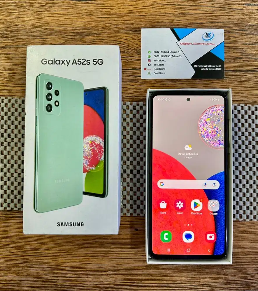 samsung A52S 5G 8/128gb di jual cepat !!!