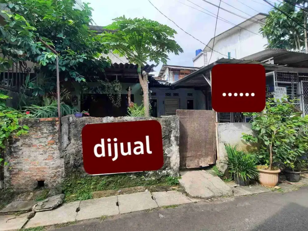 Rumah murah Ampera Kemang jaksel 190mtr Shm 3,6m nego jamin strategis