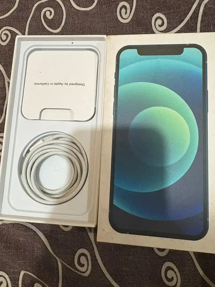 Iphone 12 128GB biru LL/A murah 128 GB