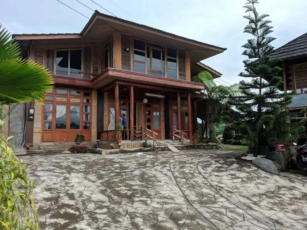 Sewa Vila Harian Pedesaan Sejuk Rancabango Tarogong Ada Kolam Renang