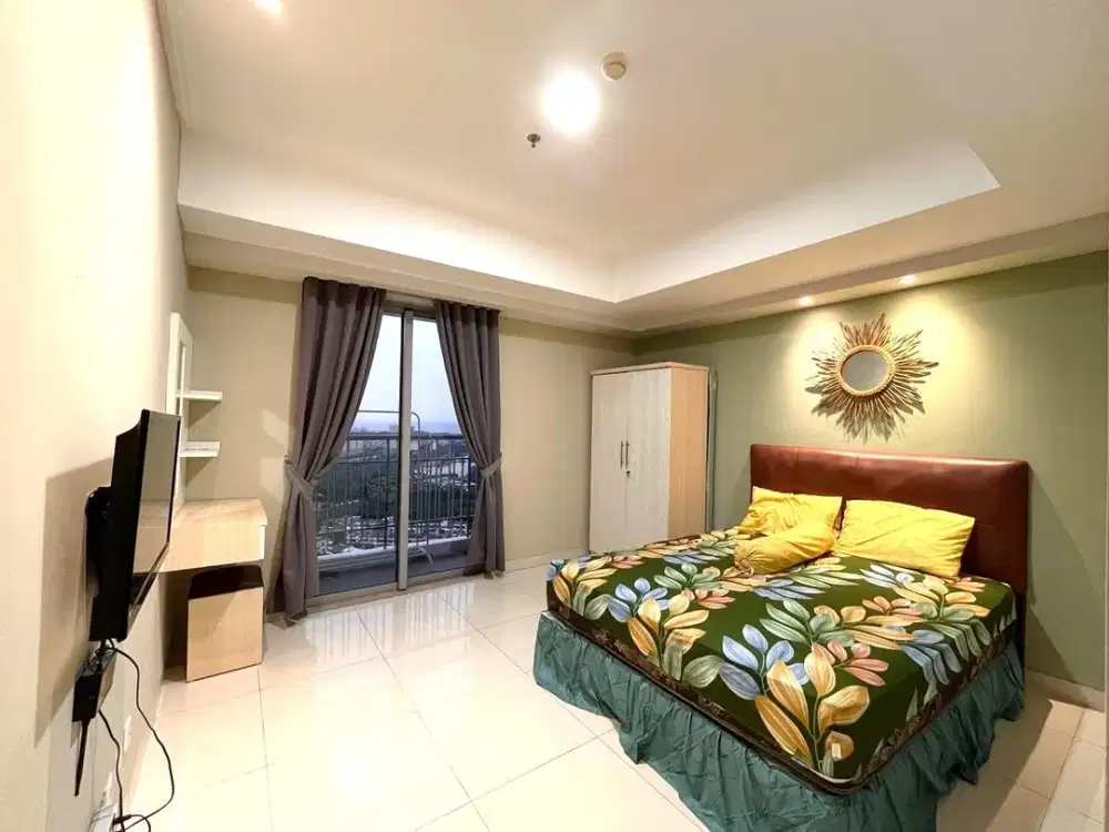 Sewa Bulanan Apartemen The Mansion Jasmine Tower Bellavista Type 1 Bedroom