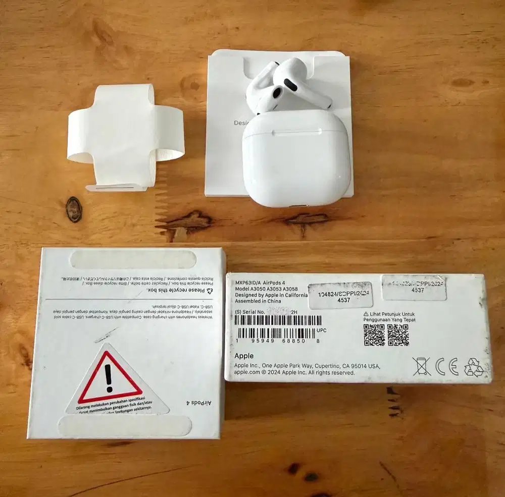 Airpods Gen 4 Non Anc Fullset Garansi Resmi indonesia 6 Bulan lagi