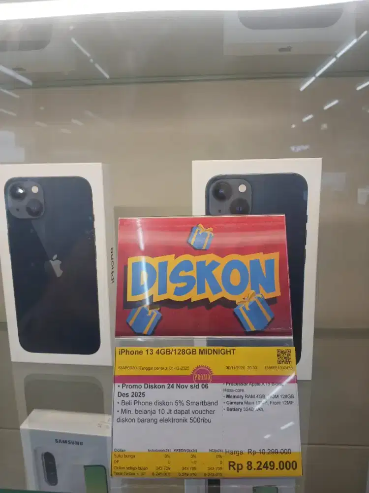 Iphone 13 ram 128 midnight cicilan tanpa dp