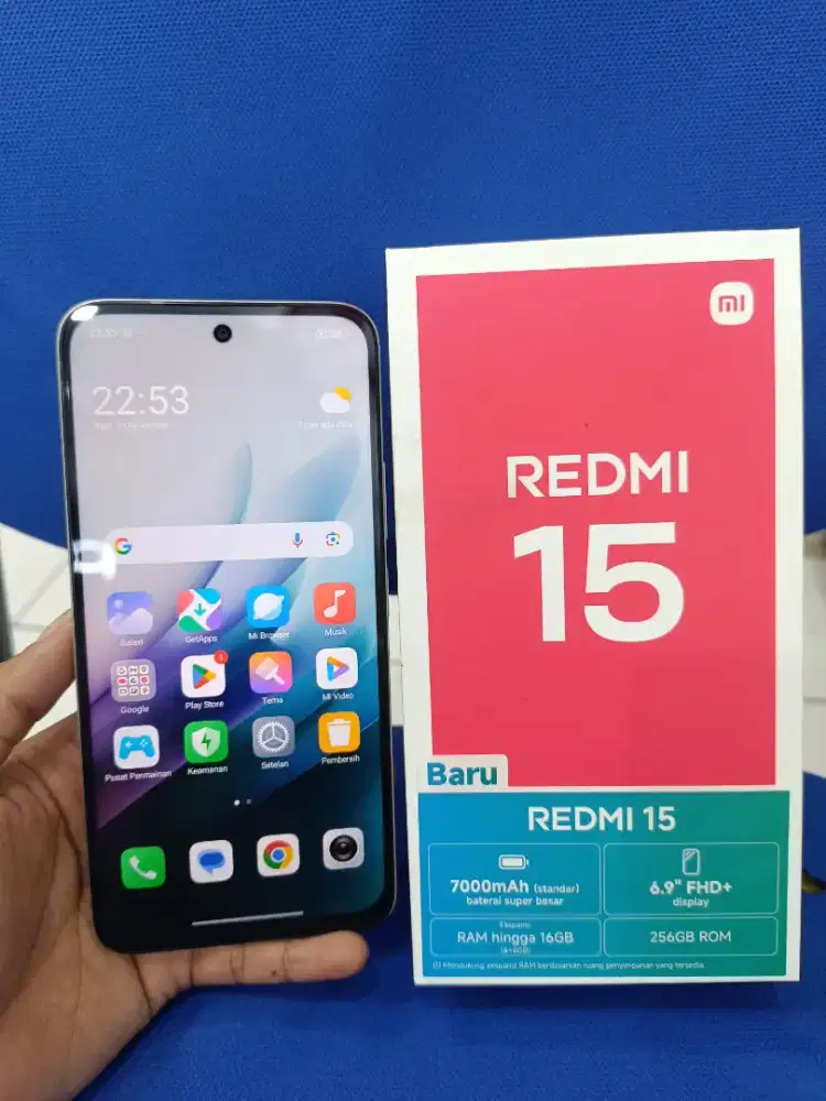 REDMI 15 RAM 8/256GB SECOND LIKE NEW