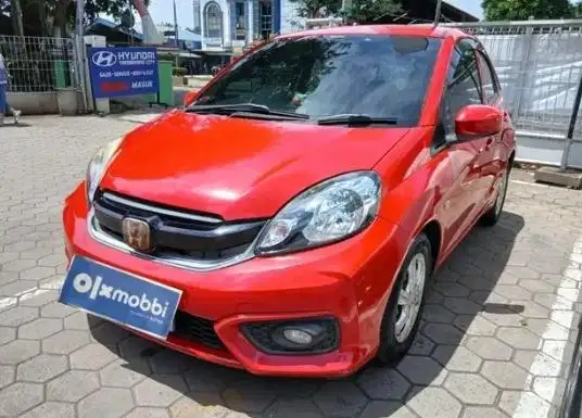 Honda Brio Satya 1.2 E Bensin-AT 2018 Merah - DP 7JT