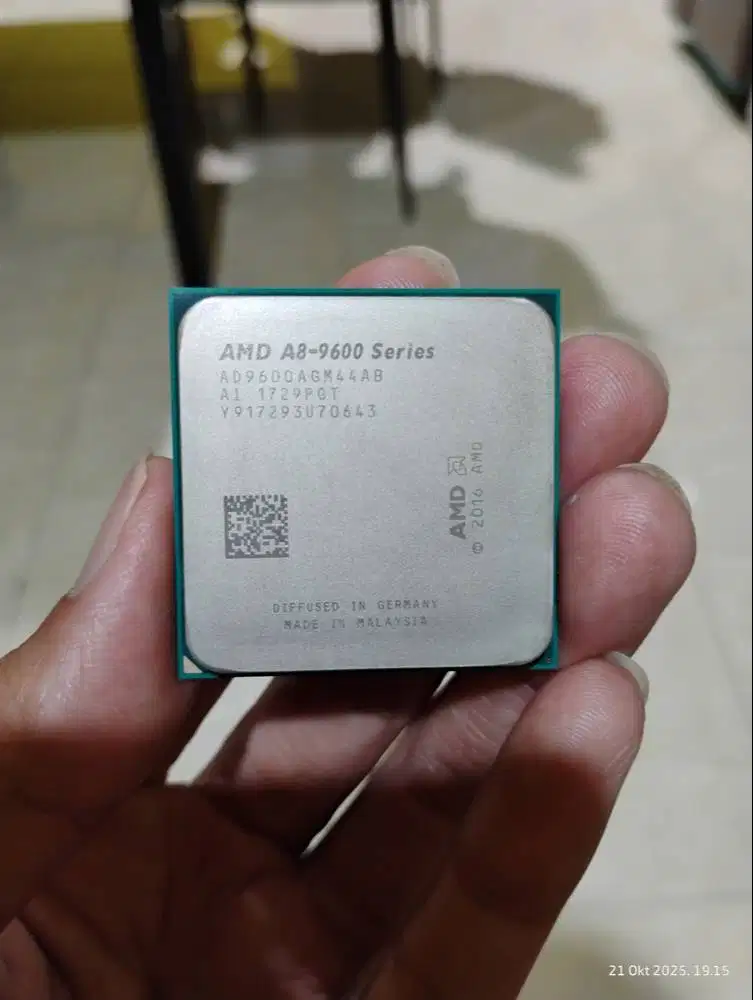 AMD A8 9600 Tray 3.1GHz - 3.4GHz 4C 4T 65Watt iGP Radeon R7