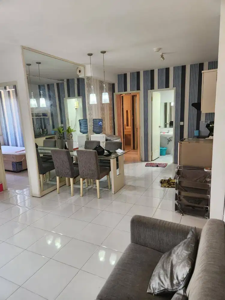 DIJUAL APARTEMEN 3BR FULL FURNISH EAST COAST TOWER TOPAZ PAKUWON CITY