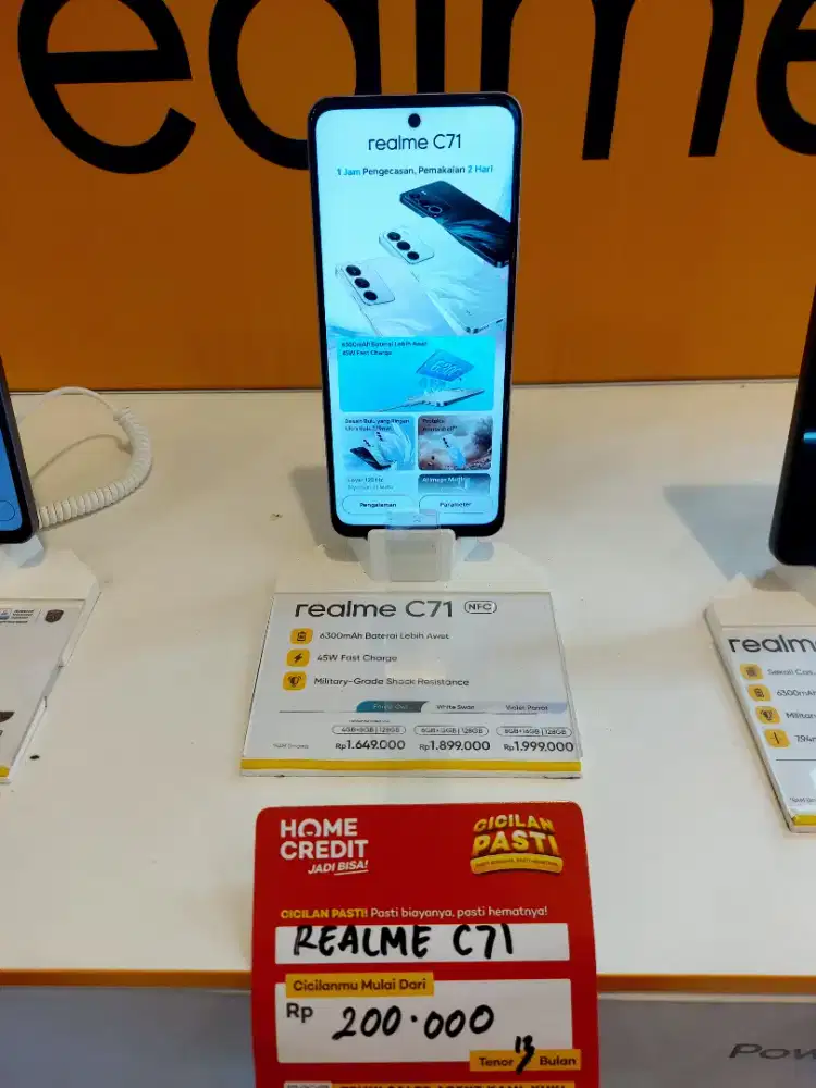 REALME C71 4GB+8GN | 128GB