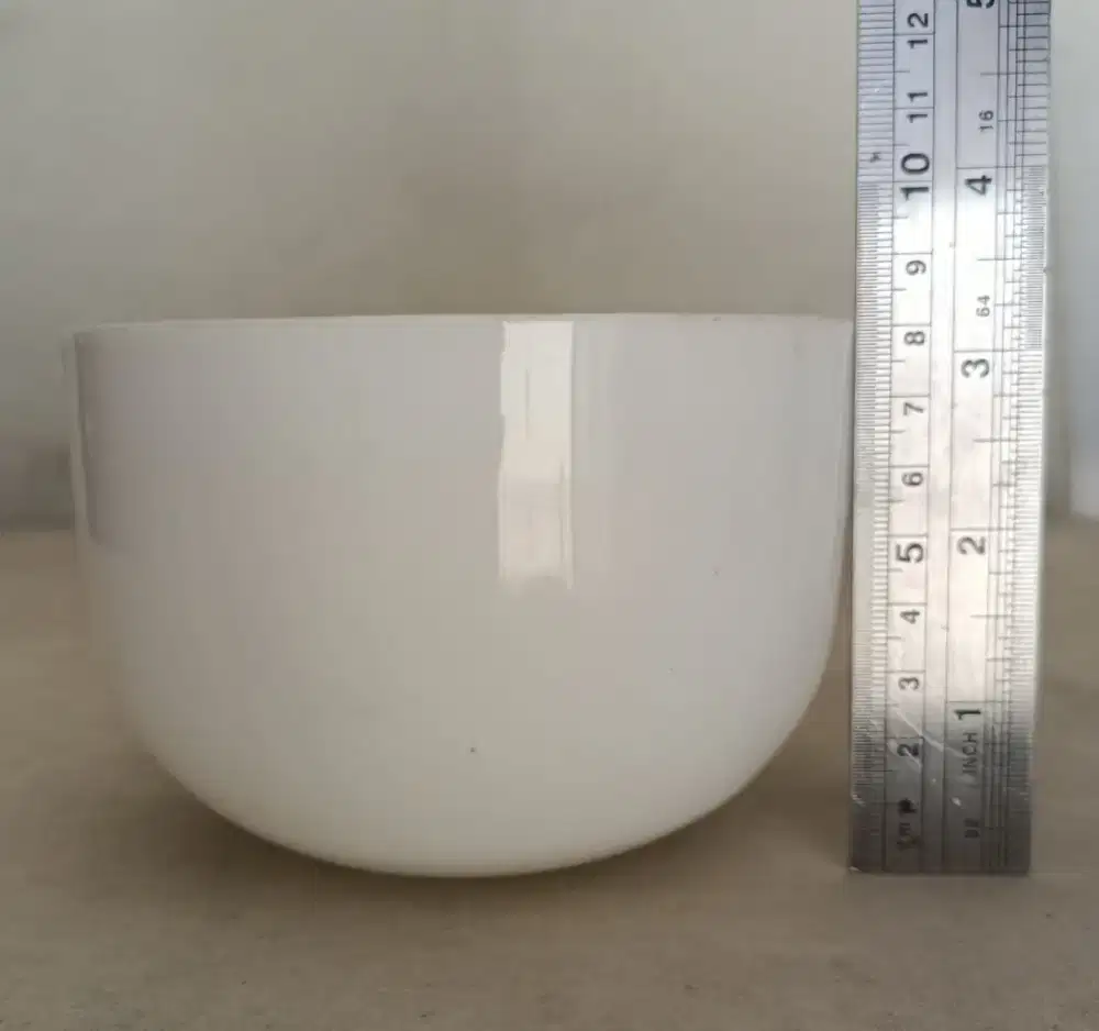 Singing Bowl Quartz Crystal.