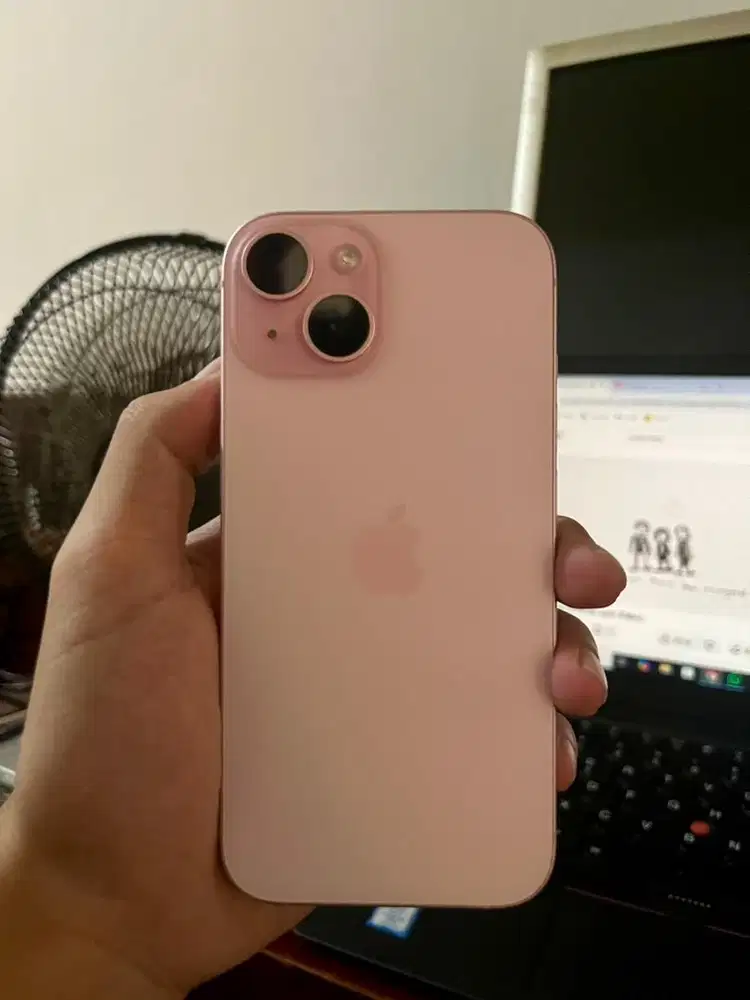 iphone 15 128gb pink ibox bh 95 garansi on