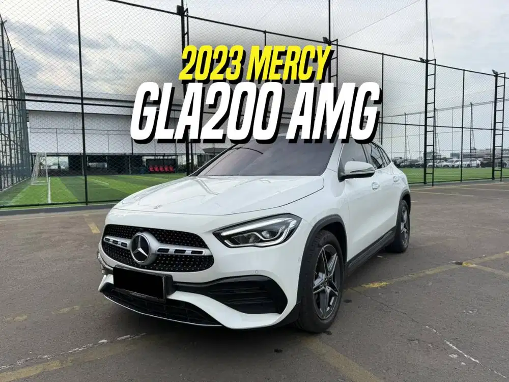 Mercedes Benz GLA200 AMG 2023 White on Black Putih Mercy GLA 200