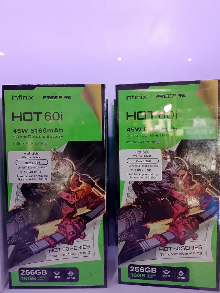 infinix hot 60i 8/256