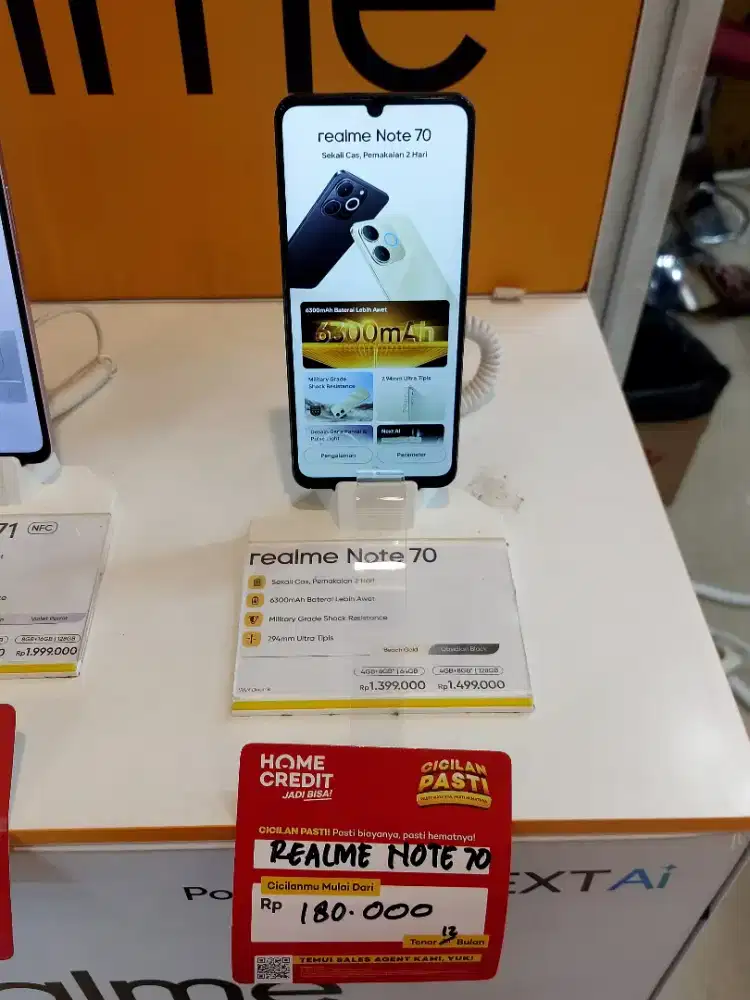 REALME NOTE 70 4GB+8GB | 64GB