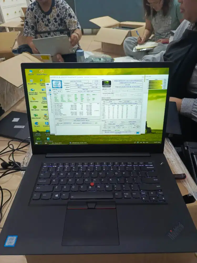 Laptop Thinkpad X1 Extreme Core I7 Gen 8 Ram 16GB SSD 512GB