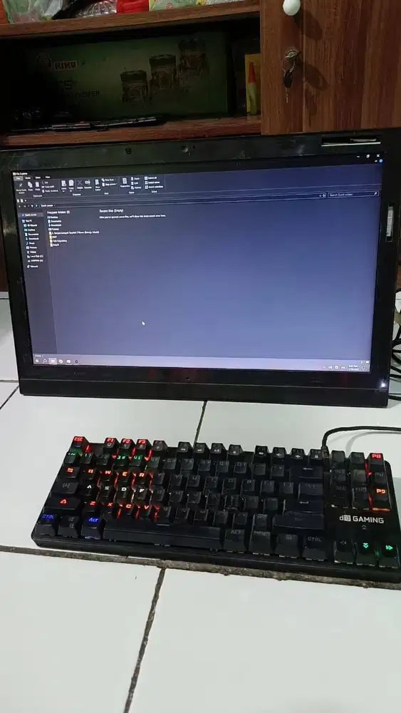 PC All in one acer layar 22inc fullhd