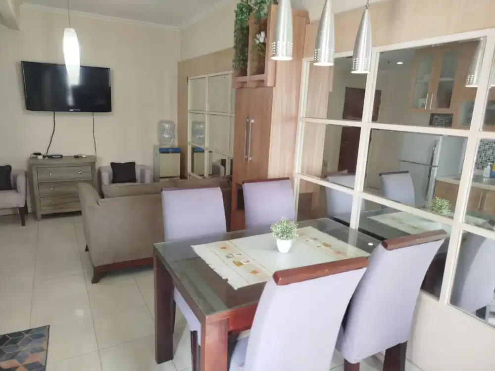 DIJUAL CEPAT !! Apartemen Sudirman Park dengan 2 kamar tidur