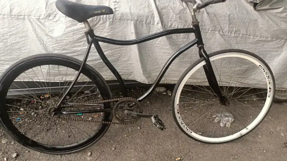 Sepeda fixie uk700 rem terpedo