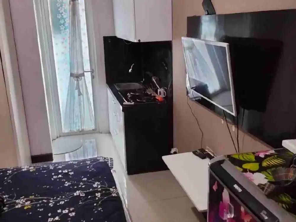 disewakan atau jual apartemen gunawangsa merr type studio lt 7 shmsrs hrg 25jt per th