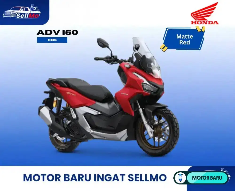 PROMO MOTOR HONDA ADV 160 CBS ADV 160 ABS DP MULAI 1 JT AN