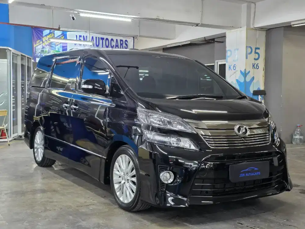 TOYOTA VELLFIRE ZG PREMIUM SOUND AT (MATIC) BENSIN 2.4 2012 HITAM