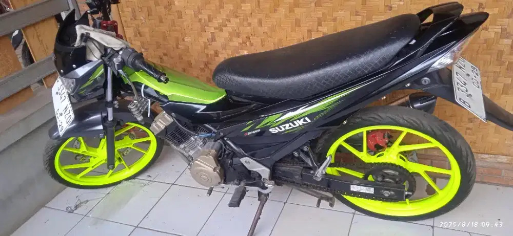Di jual satria Fu tahun 2014 pajak panjang