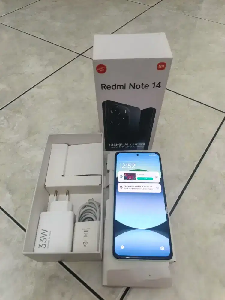 Redmi Note 14 4g 8/256 gb like new full ori